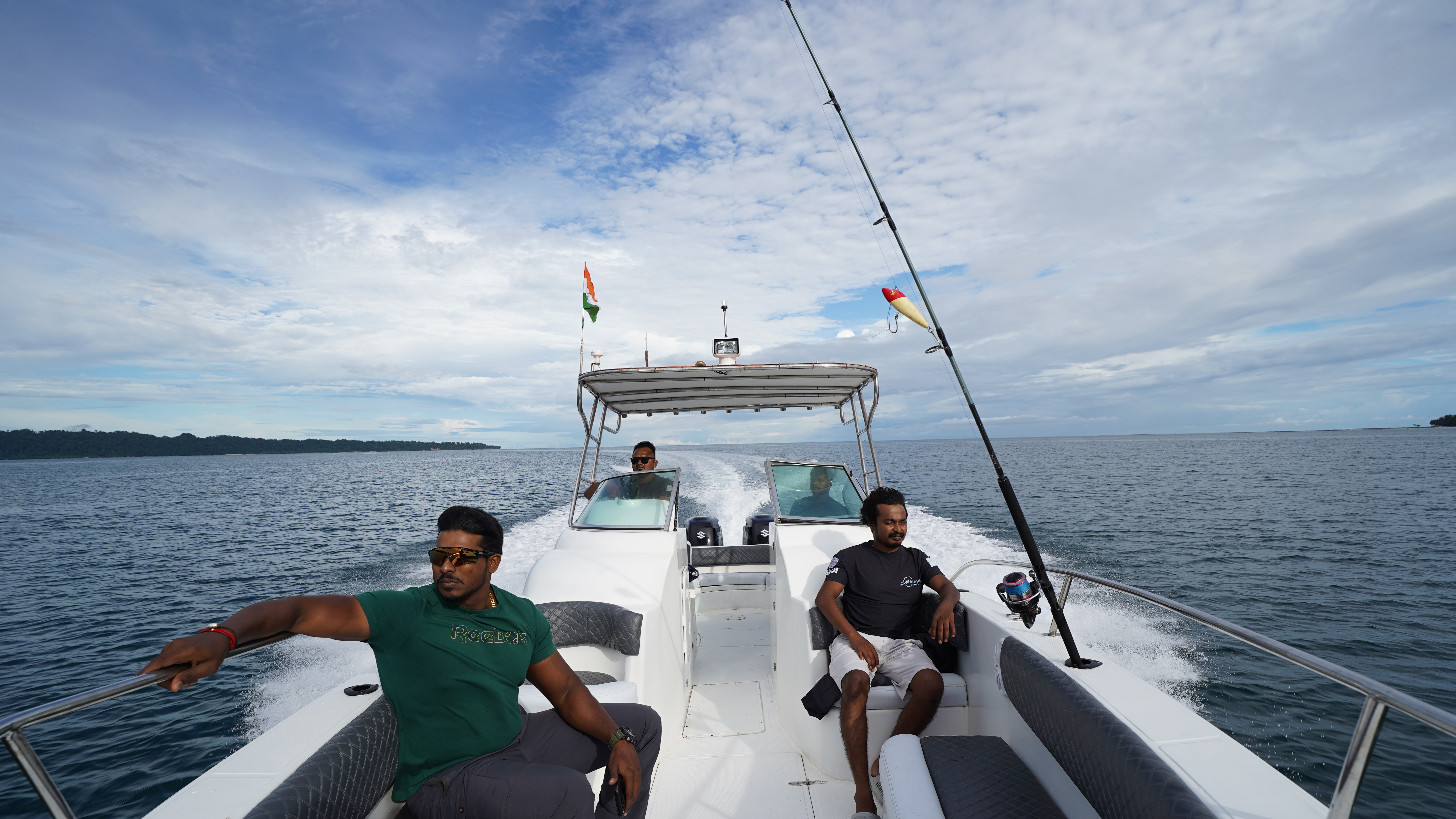Fishing boat and crew
